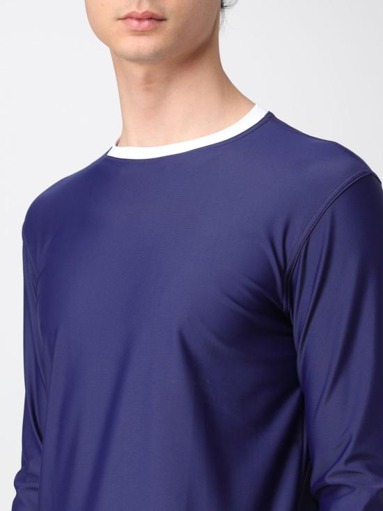 25SS Kampos 긴팔 티셔츠 KMRASS01400 S014 Navy - KAMPOS