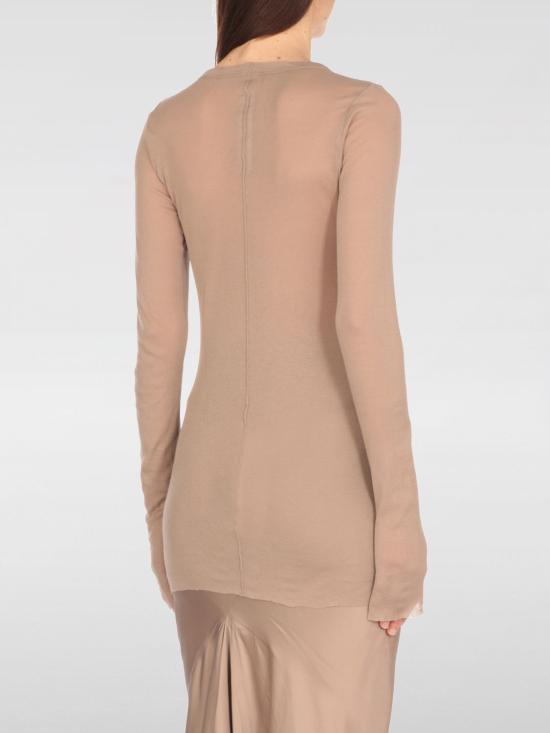 25SS 릭 오웬스 반팔 티셔츠 RP01E7202MR 64 Beige - RICK OWENS