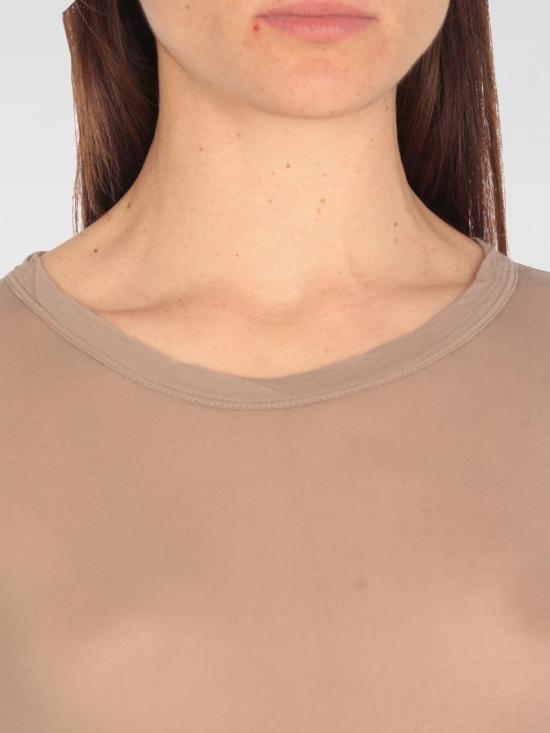 25SS 릭 오웬스 반팔 티셔츠 RP01E7202MR 64 Beige - RICK OWENS