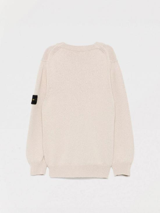 25FW [키즈] 스톤 아일랜드 풀오버 5100010S00D3 V0093 Ivory - STONE ISLAND