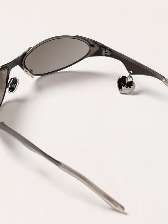 25FW 아크네 스튜디오 선글라스 C30060 BWF Silver - ACNE STUDIOS