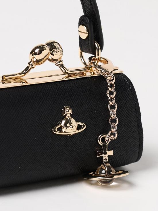 25SS 비비안웨스트우드 숄더백 5C01000EWS0021 N402 Black - VIVIENNE WESTWOOD