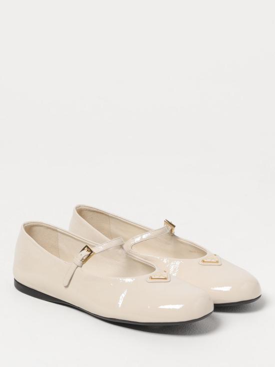 25SS 프라다 플랫 슈즈 1F793NF005H27 F0304 Ivory - PRADA