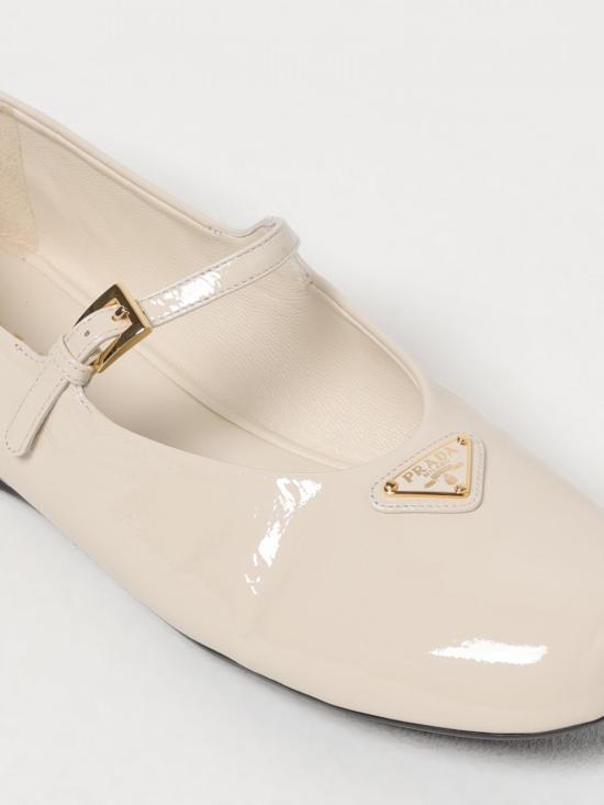 25SS 프라다 플랫 슈즈 1F793NF005H27 F0304 Ivory - PRADA