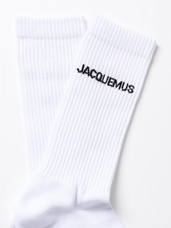 25SS 자크뮈스 양말 213AC0035000 100 White - JACQUEMUS
