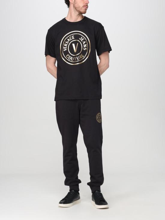 25SS 베르사체 스트레이트 팬츠 78GAAT00CF01T G89 Black - VERSACE