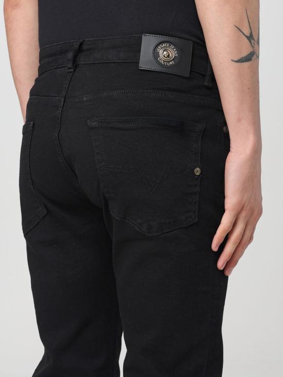 25SS 베르사체 데님 팬츠 78GAB5S0CDW00 909 Black - VERSACE