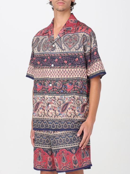 25FW 발렌티노 가라바니 반팔 셔츠 6V0AA111AUW M12 Multicolor - VALENTINO GARAVANI