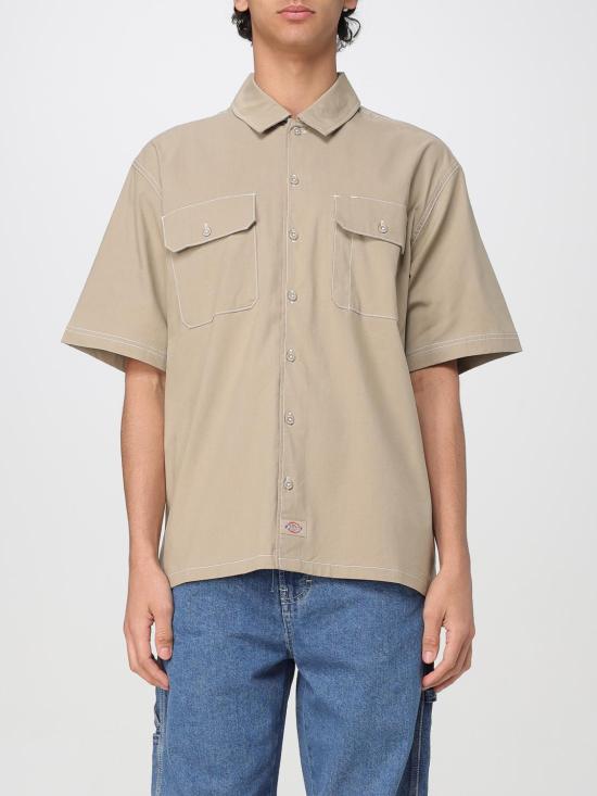 25FW 디키즈 반팔 셔츠 DK0A4Z7R 0DS1 Sand