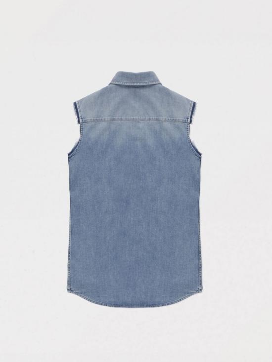 25FW [키즈] 골든구스 원피스 GKP02216P00193650765 Blue - GOLDEN GOOSE