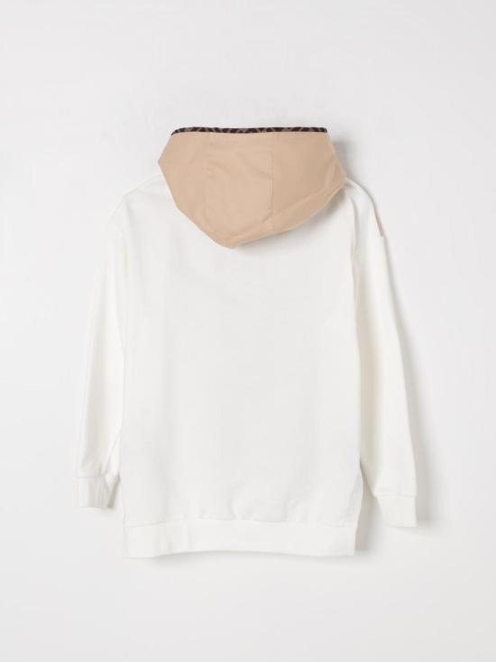 25SS [키즈] 펜디 풀오버 JMH182ADEH F1P2P Beige - FENDI