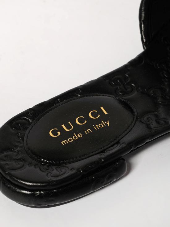 25SS 구찌 뮬/슬리퍼 816330AAEA2 1000 Black - GUCCI