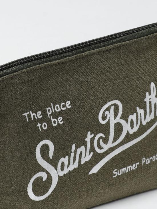 25SS 세인트바쓰 브리프케이스 ALINELINEN 01189H Green - MC2 SAINT BARTH