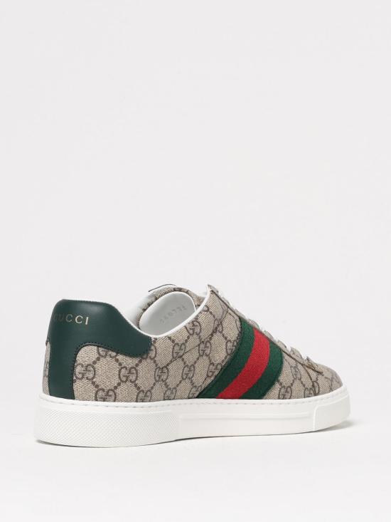 26SS 구찌 에이스 웹 스니커즈 760775FACMZ 9746 Brown - GUCCI