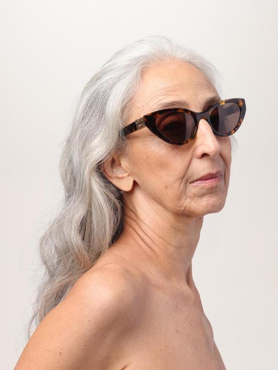 25SS 미우미우 선글라스 A04S 14L60M Brown - MIU MIU