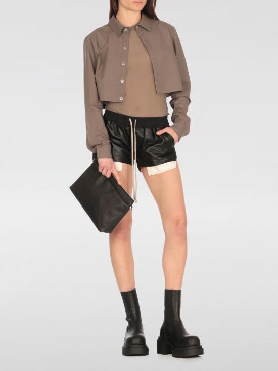 25SS 릭 오웬스 반팔 티셔츠 RP01E7235BZ 34 Beige - RICK OWENS