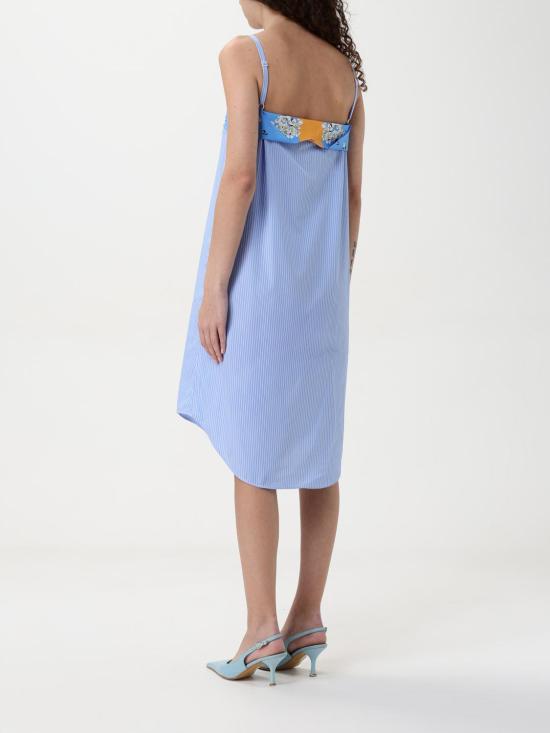 25SS 모스키노 롱 원피스 04683725 1303 Blue - MOSCHINO