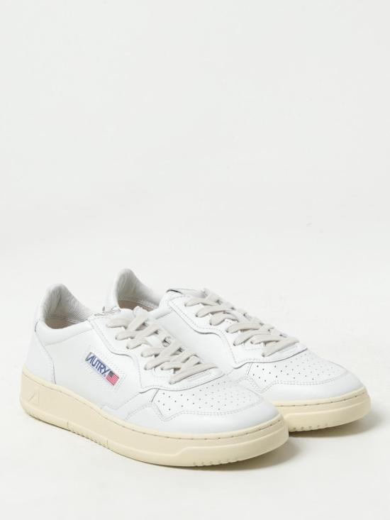26SS 오트리 메달리스트 로우 스니커즈 AULMLL15 White - AUTRY
