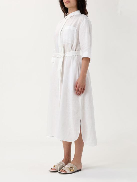 25SS 막스마라 롱 원피스 2516221028600 010 White - MAX MARA