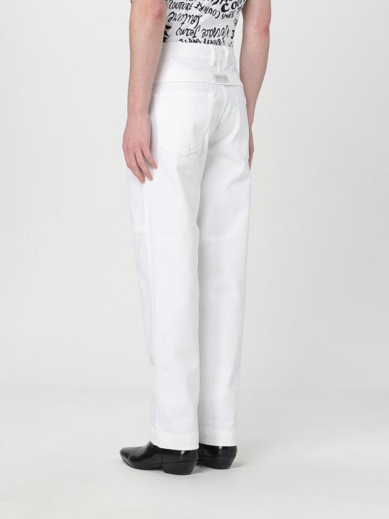 25SS 베르사체 스트레이트 팬츠 78GAB502CEWR1 003 White - VERSACE