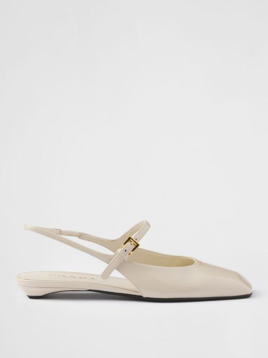 25SS 프라다 플랫 슈즈 1F826NF015069 F0304 Ivory