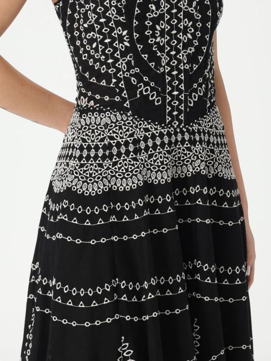 25FW 차로루이즈 롱 원피스 254611 Black - CHARORUIZ