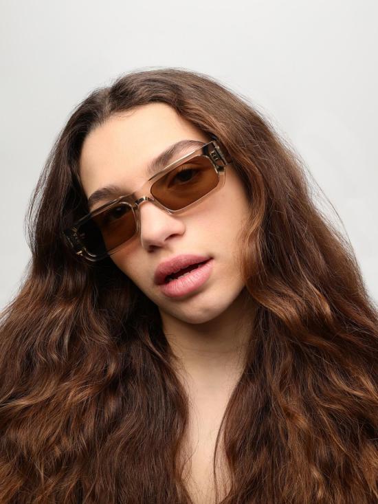 25FW 생로랑 선글라스 SL651 003 Brown - SAINT LAURENT