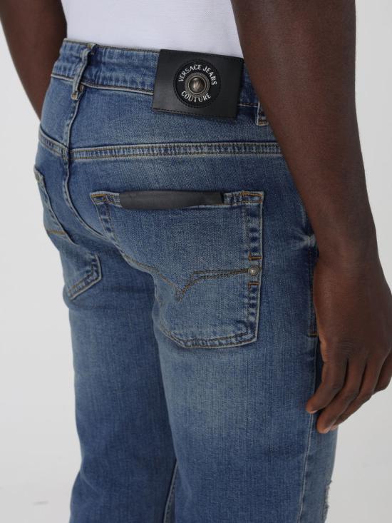 25SS 베르사체 데님 팬츠 78GAB5S0CDWA8 904 Blue - VERSACE