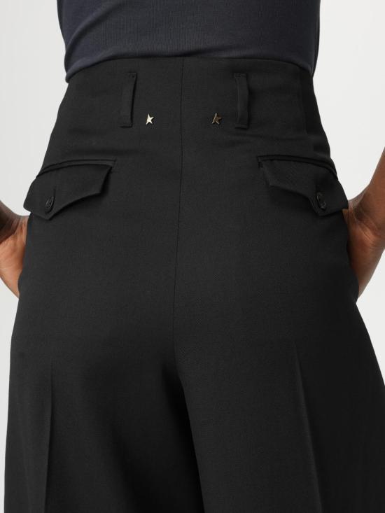 25SS 골든구스 팬츠 GWP01203P00154690100 Black - GOLDEN GOOSE