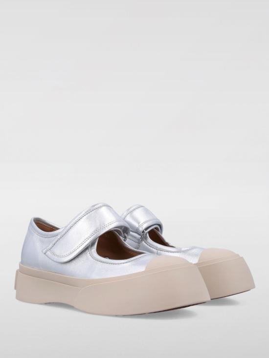 25SS 마르니 플랫 슈즈 SNZW003120PR695 00N20 Silver - MARNI
