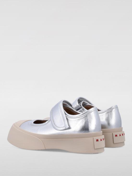 25SS 마르니 플랫 슈즈 SNZW003120PR695 00N20 Silver - MARNI