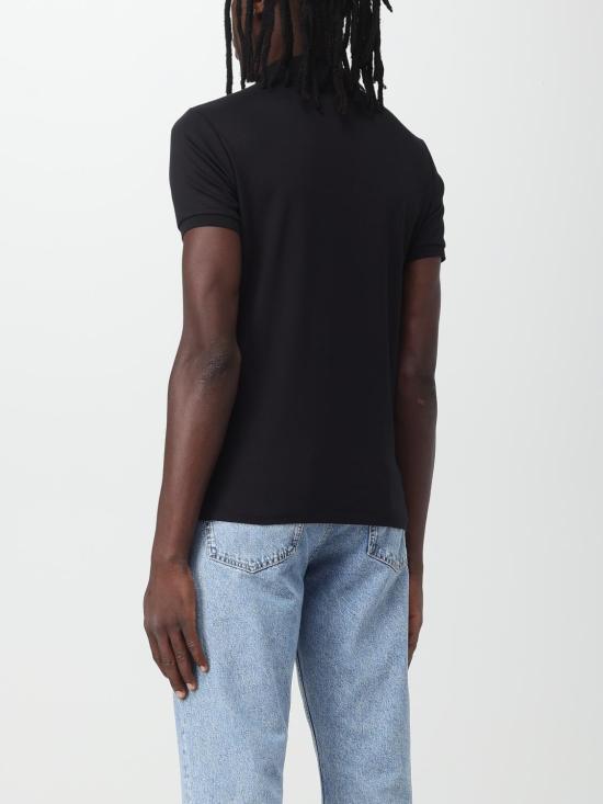 25FW 폴로 랄프로렌 폴로 티셔츠 710713130 001 Black - POLO RALPH LAUREN