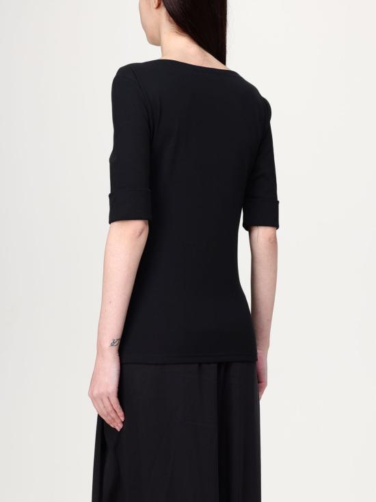 25FW 랄프 로렌 반팔 티셔츠 200654963 001 Black - RALPH LAUREN