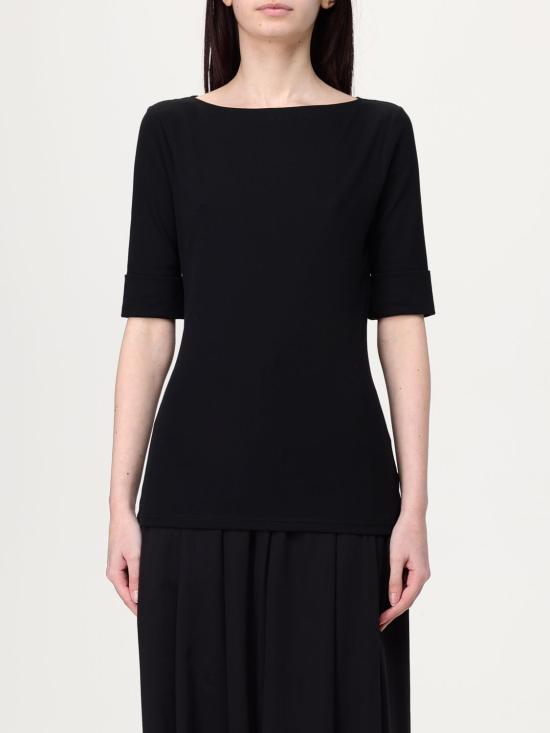 25FW 랄프 로렌 반팔 티셔츠 200654963 001 Black