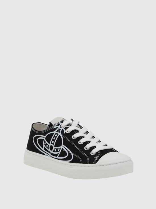 25SS 비비안웨스트우드 스니커즈 75020005WW015B N401 Black - VIVIENNE WESTWOOD