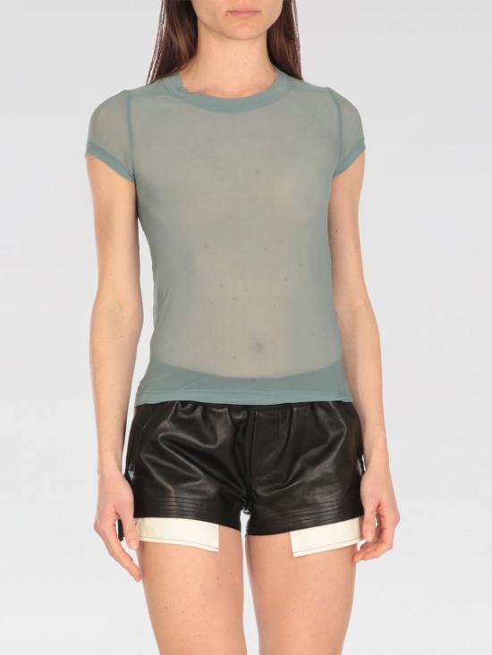 25SS 릭 오웬스 반팔 티셔츠 RP01E7235BZ 66 Gnawed Blue