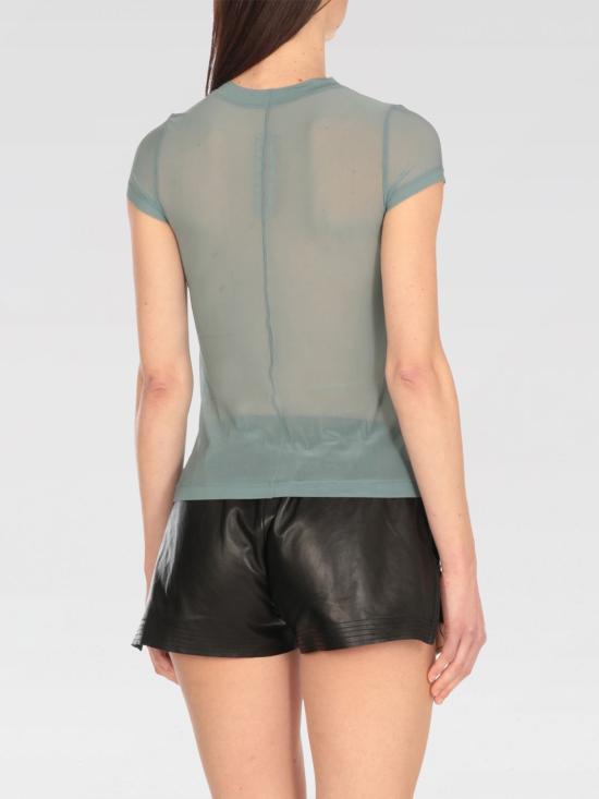 25SS 릭 오웬스 반팔 티셔츠 RP01E7235BZ 66 Gnawed Blue - RICK OWENS