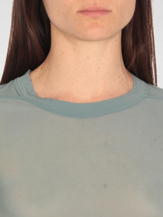 25SS 릭 오웬스 반팔 티셔츠 RP01E7235BZ 66 Gnawed Blue - RICK OWENS