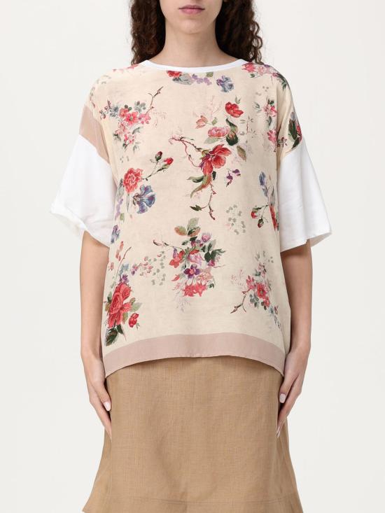 25SS 위켄드막스마라 반팔 티셔츠 2515941082600 005 Multicolor