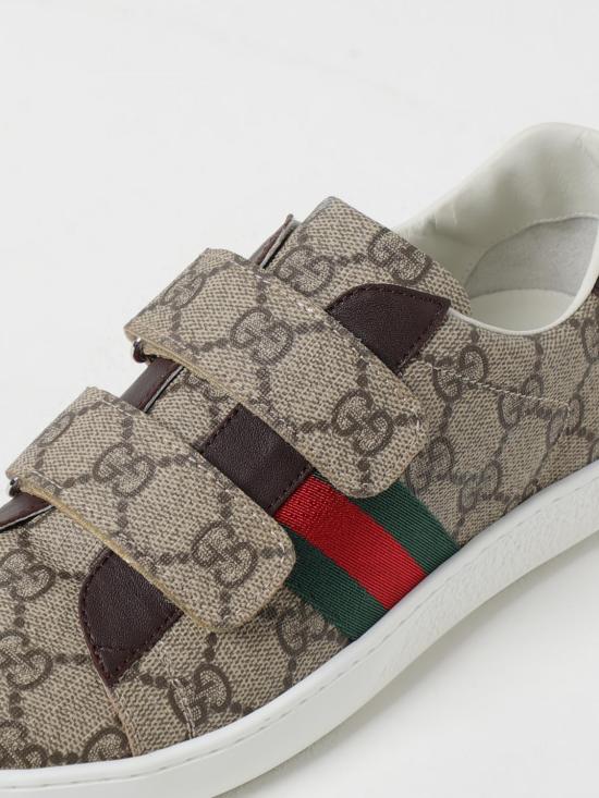 26SS [키즈] 구찌 스니커즈 463091FACYF 9753 Beige - GUCCI