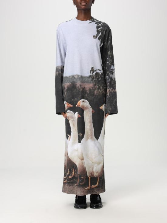 25SS 모스키노 롱 원피스 04130542 1001 Multicolor