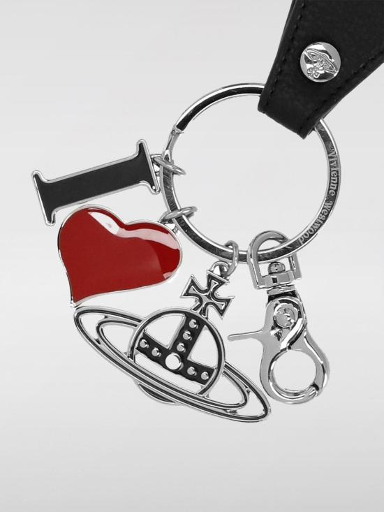 25SS 비비안웨스트우드 키링 8203011EUS000D N403 Black - VIVIENNE WESTWOOD