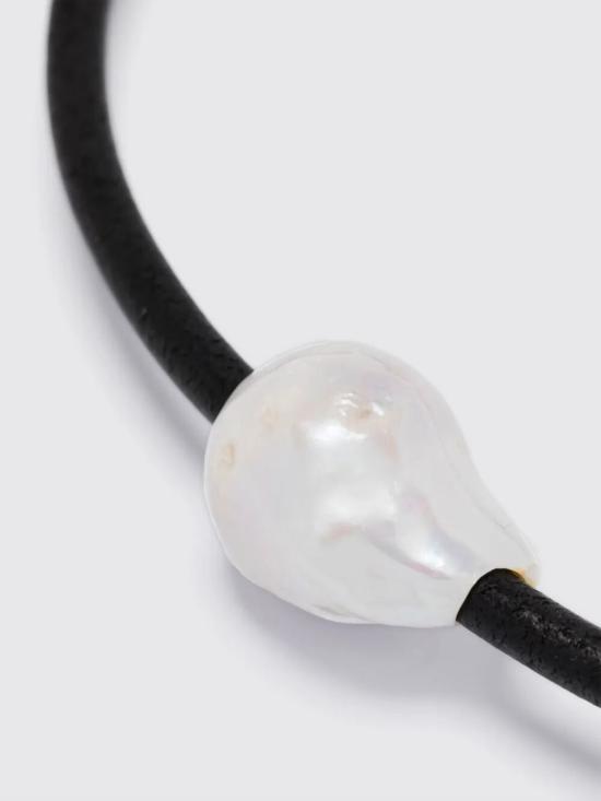 25SS 머니스 팔찌 M15 LEATHER Pearl - MONIES