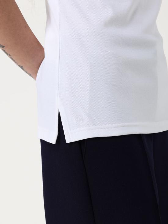 25FW 랄프 로렌 반팔 티셔츠 200654963 100 White - RALPH LAUREN