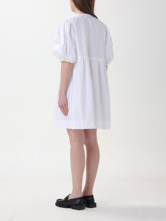 25SS 가니 롱 원피스 F9170 151 White - GANNI