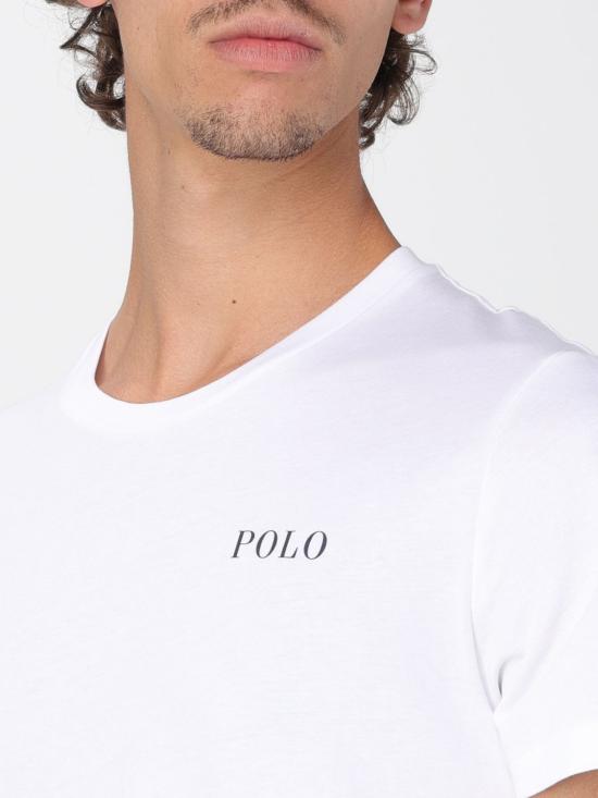 25FW 폴로 랄프로렌 반팔 티셔츠 714931650 003 White - POLO RALPH LAUREN
