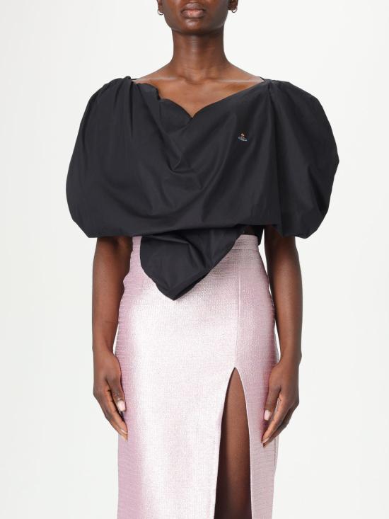 25FW 비비안웨스트우드 탑 1505000JW009Q N401 Black