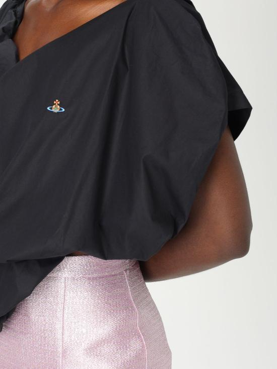 25FW 비비안웨스트우드 탑 1505000JW009Q N401 Black - VIVIENNE WESTWOOD