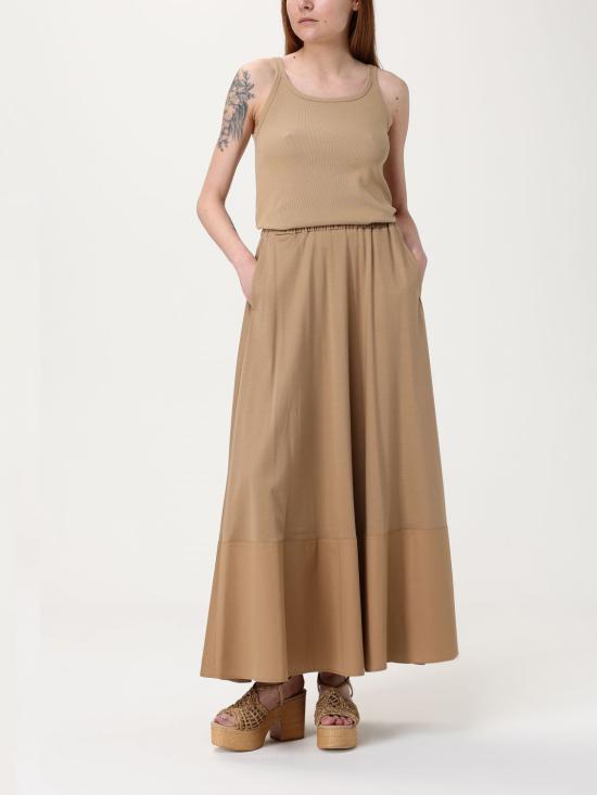 25SS 막스마라 롱 스커트 2516771028600 003 Camel - MAX MARA