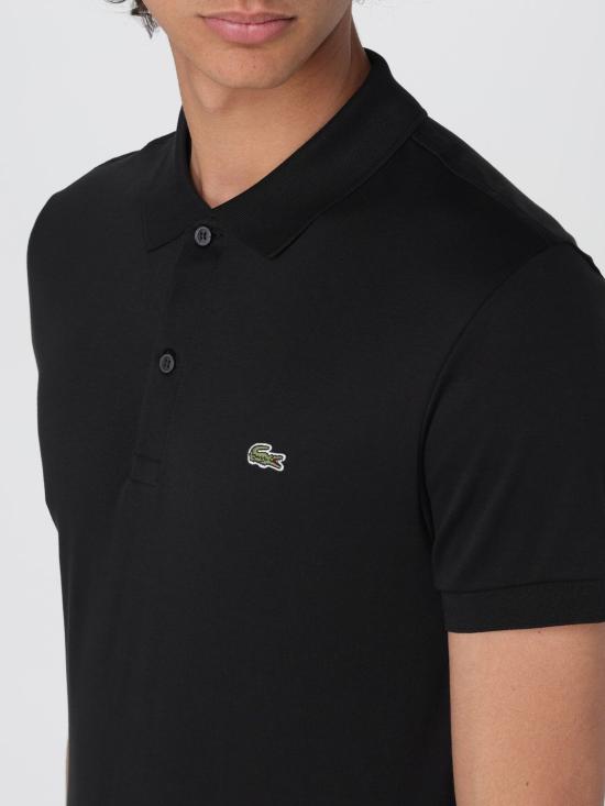 25FW 라코스테 폴로 티셔츠 DH2050 031 Black - LACOSTE